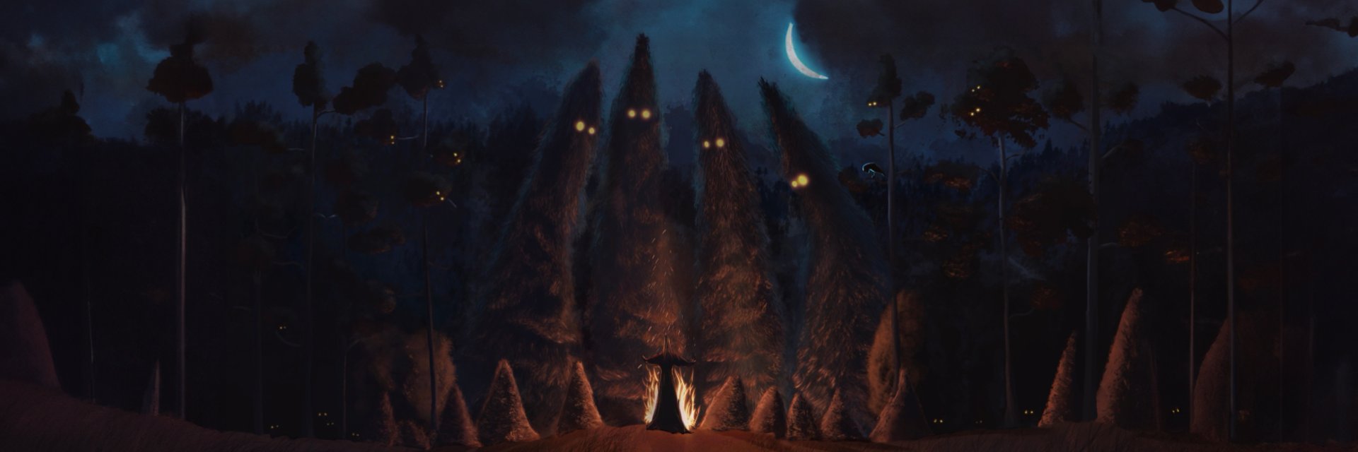 Таємниче світло: створюємо настрій за допомогою смолоскипів